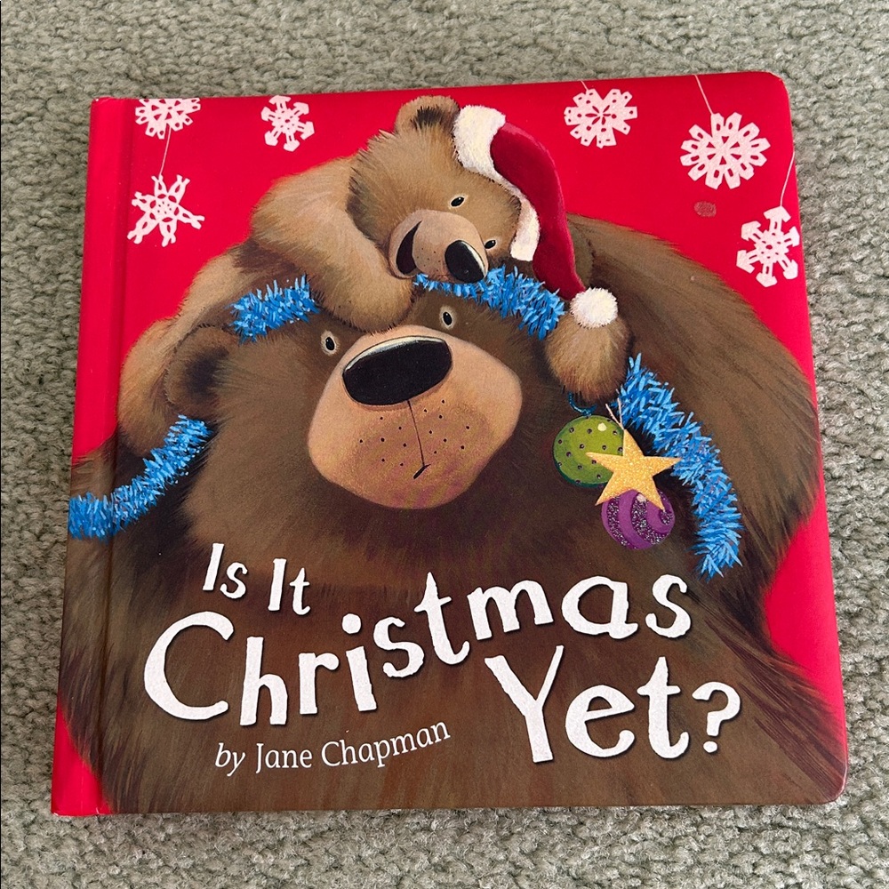 Is it Christmas Yet Board Book by Jane Chapman
